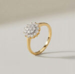 Bague en plaqué or CN de haute qualité