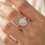 Bague en plaqué or CN de haute qualité – Image 2