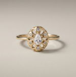 Bague en plaqué or CN de haute qualité