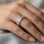 Bague en zircon plaqué argent – Image 2